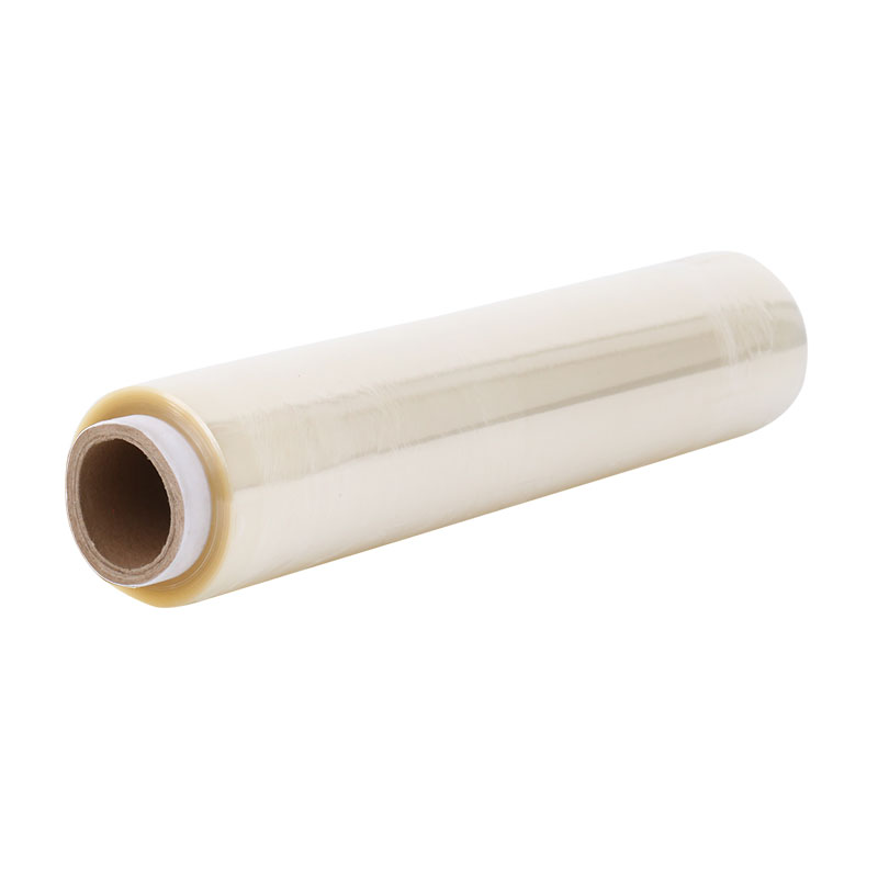 Kortpack Stretchfolie Transparent 50 cm x 20 µm x 300 m Abrollgerät | Hochwertige Verpackungsfolie für Umzug, Lagerung, Paletten, Profi- und Heimgebrauch | Reißfest und Einfach Abzurollen